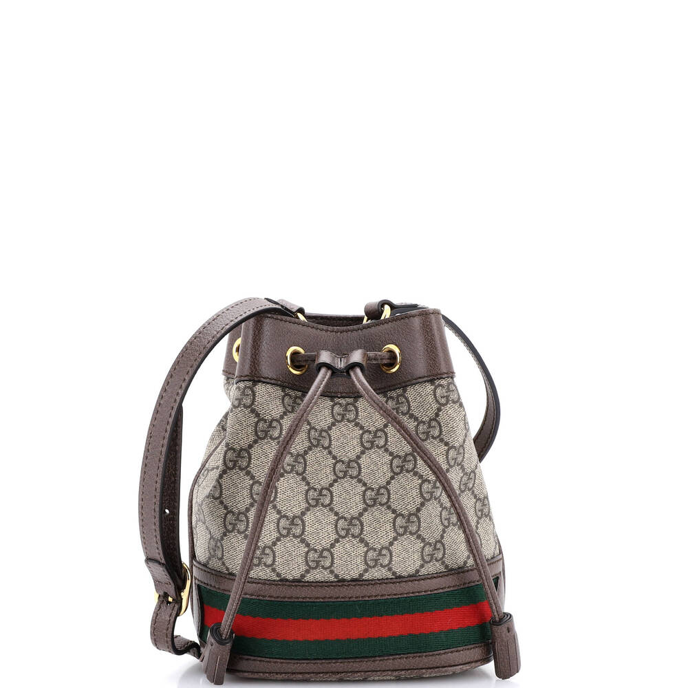 Gucci Ophidia Bucket Bag Gg Coated #258542G11B